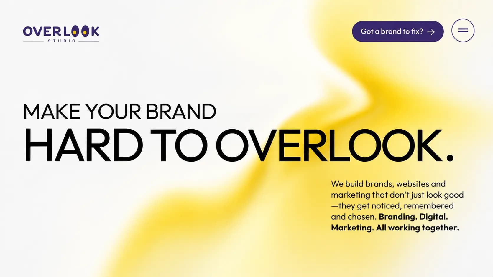 Overlookstudio Web & Software Agency Website project preview